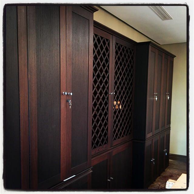 Wenge Fitted Cabinets